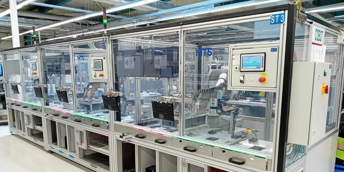 Cobots: testing cells