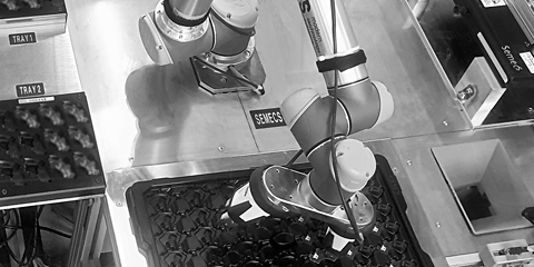 Semecs PCB assembly cobots